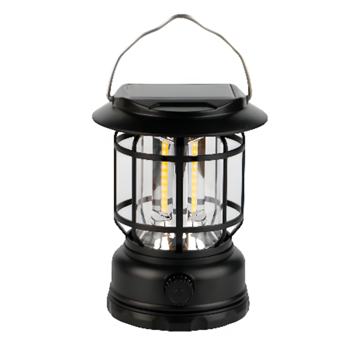 Lampara Solar Powerlab 9721 600 Lumen Recargable Gris