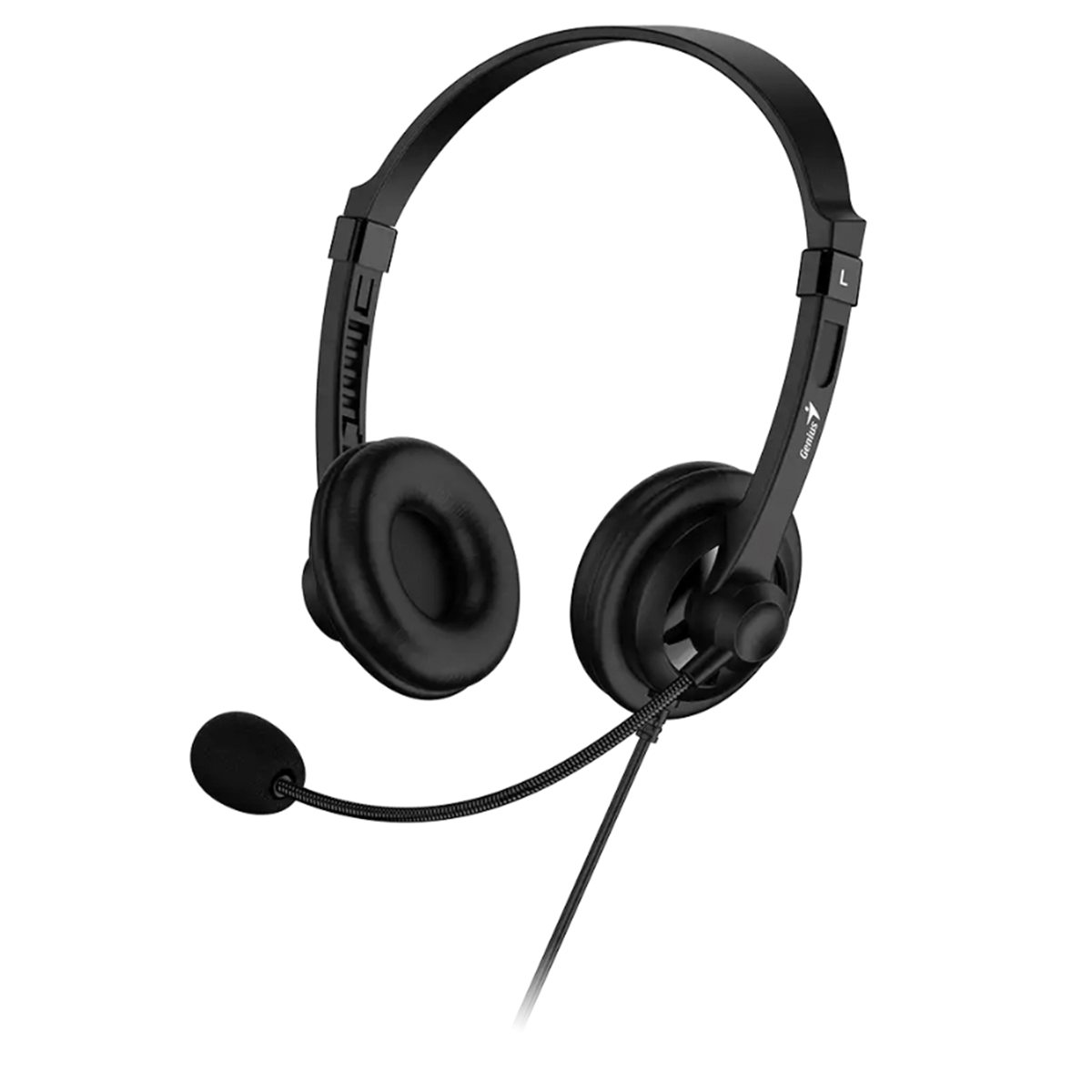 Audifono Genius Usb / Tipo C Hs-230u Call Center Negro