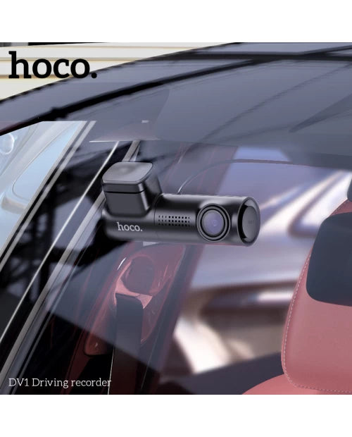 Camara De Auto Hoco Dv1 Wifi Dash Cam Full Hd 1080p Negro – imagen 2