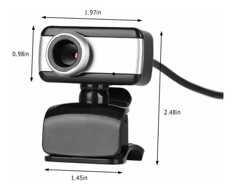 Webcam Para Pc Usb 480p X21 Negro – imagen 5