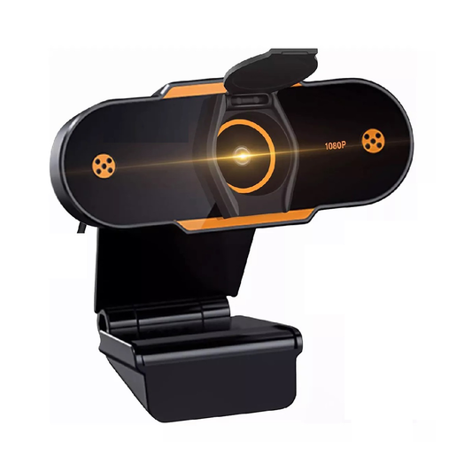 Camara Web Hd 2k Usb Con Soporte Negro
