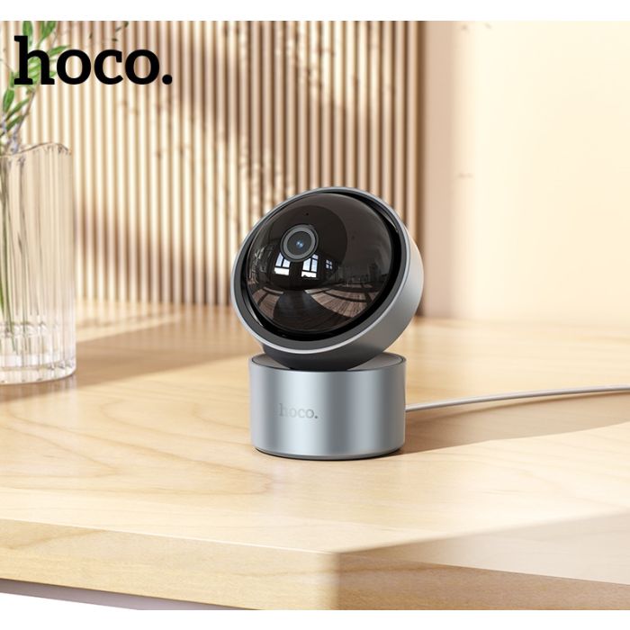 Cámara Seguridad Interior Hoco D5 Full Hd Gris – imagen 2