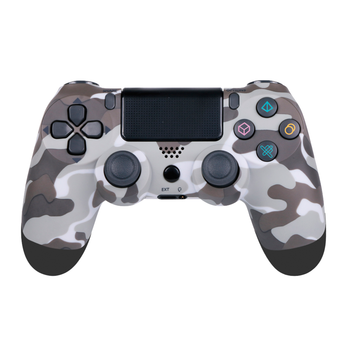 Control Joystick Dualshock PS4 Inalambrico Tecnolab Camu Gris