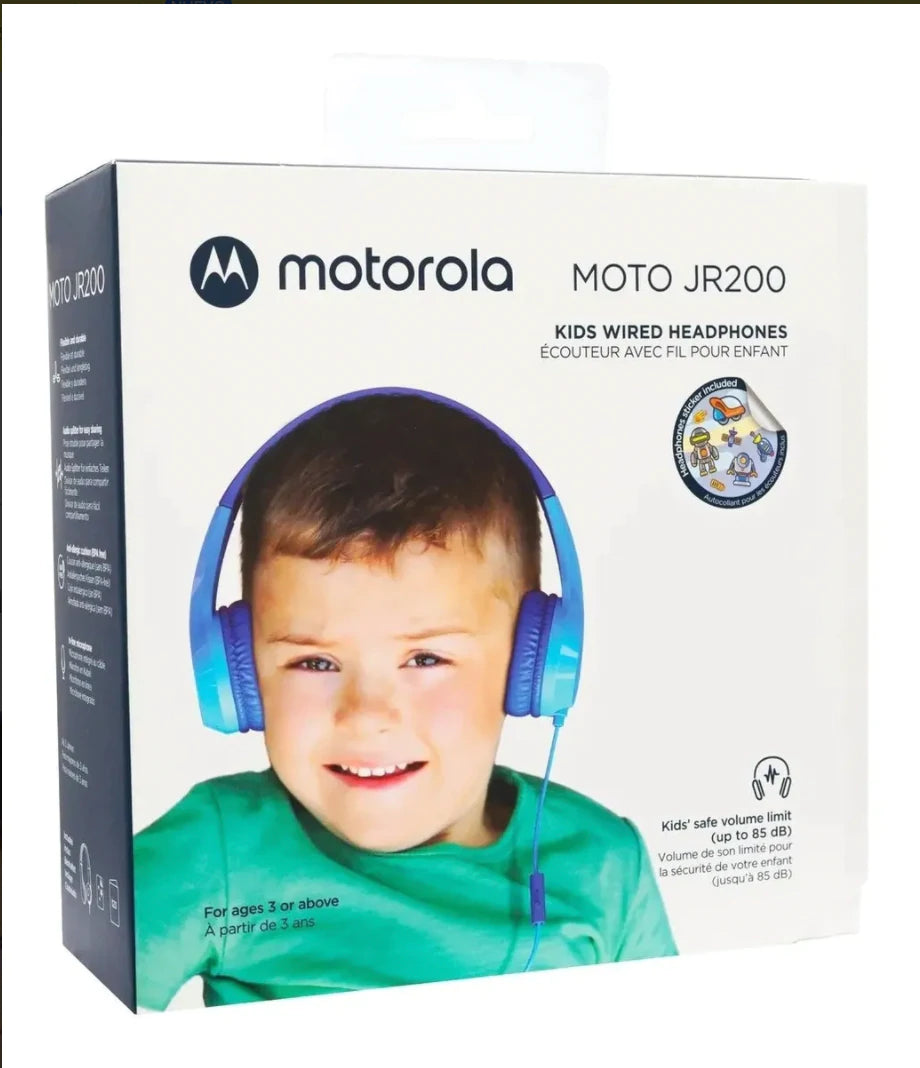 Audífonos Para Niños Motorola Moto Jr 200 Azul – imagen 4