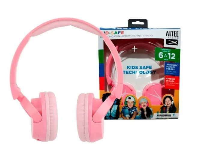 Audífonos Altec Lansing Para Niños Mzx4200 Rosado – imagen 4