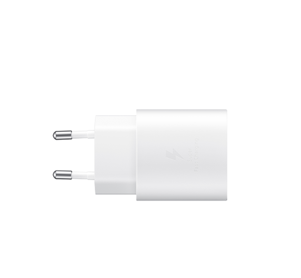Cargador Samsung 25w Usb tipo C Super Carga Rapida Blanco – imagen 2