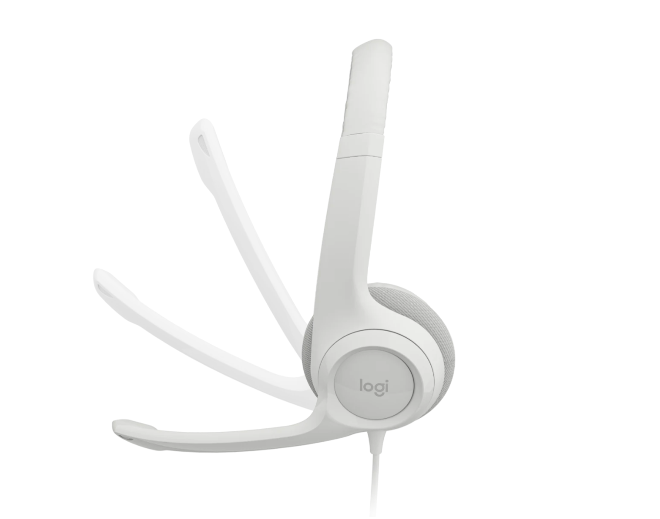 Audifono Con Microfono Logitech H390 Usb Blanco – imagen 2