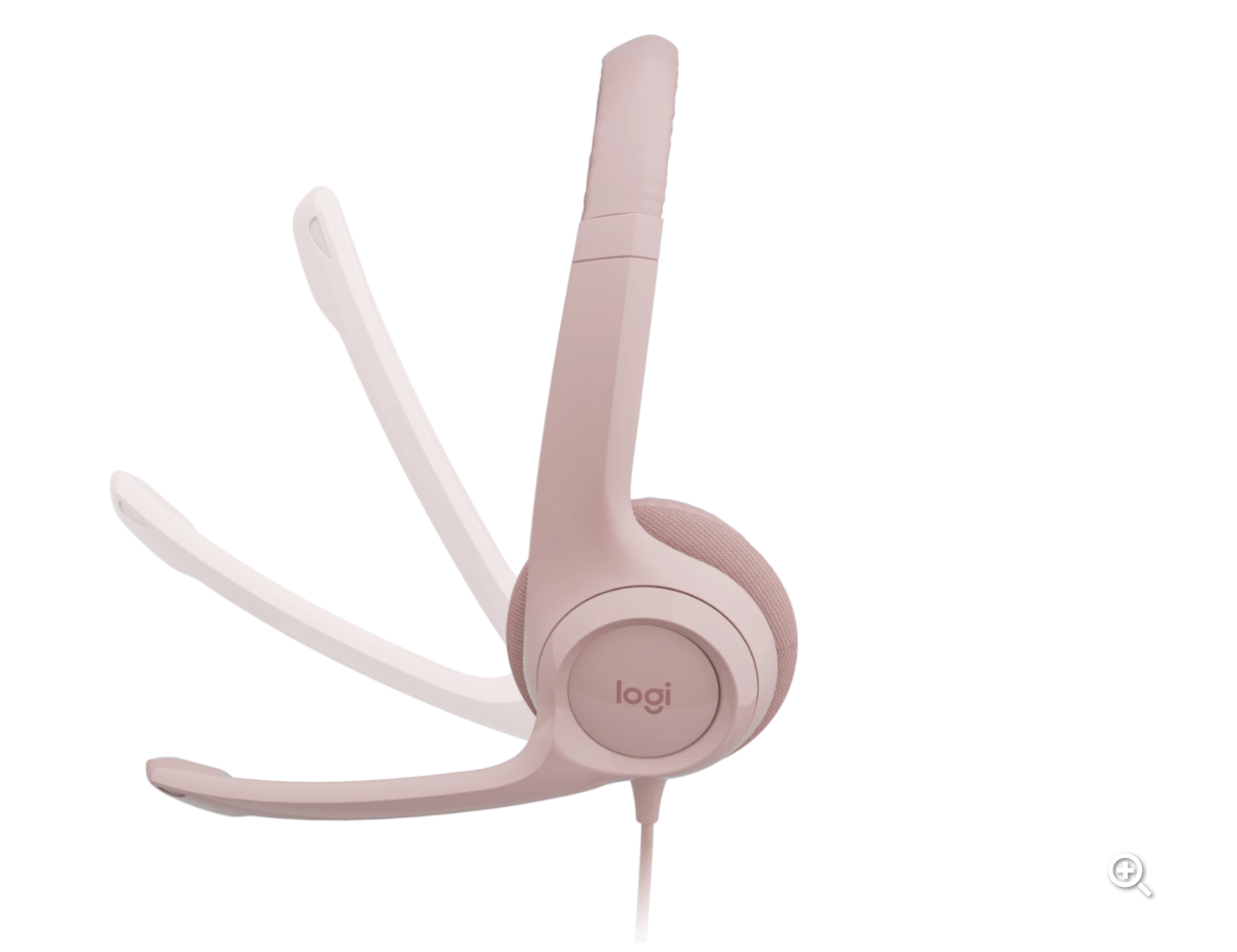 Audifono Con Microfono Logitech H390 Usb Rosado – imagen 4