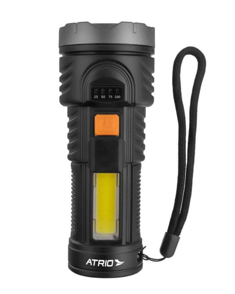 Linterna Led Atrio Adventure Es443 Recargable Negro – imagen 2