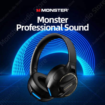 Audifono Bluetooth Monster XKH03 Negro – imagen 2