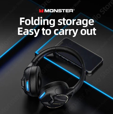Audifono Bluetooth Monster XKH03 Negro – imagen 3