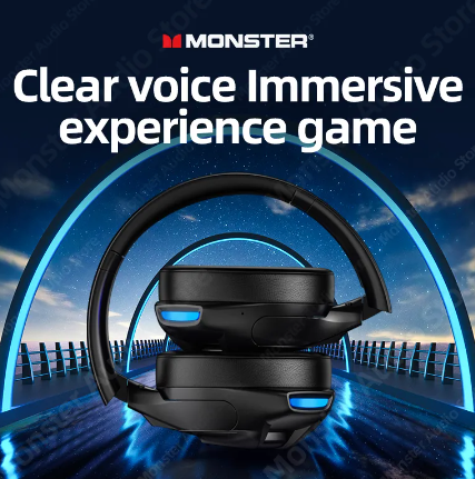 Audifono Bluetooth Monster XKH03 Negro – imagen 4