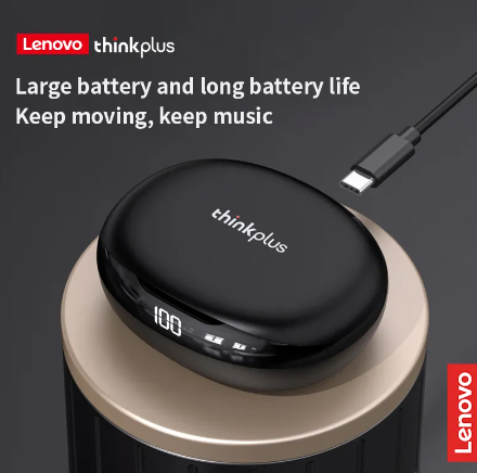 Audífonos In Ear Bluetooth Lenovo T50 Negro – imagen 3