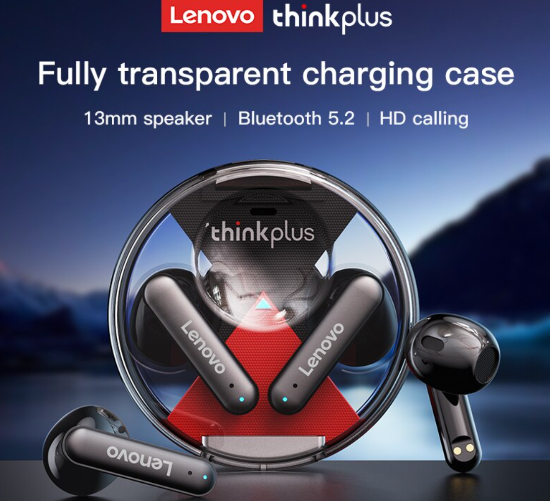 Audífonos In Ear Bluetooth Lenovo Lp10 Negro – imagen 2