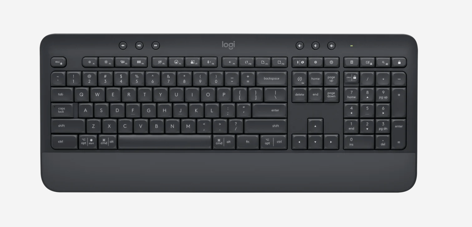 Teclado Inalámbrico Logitech K650 Español Gris – imagen 2