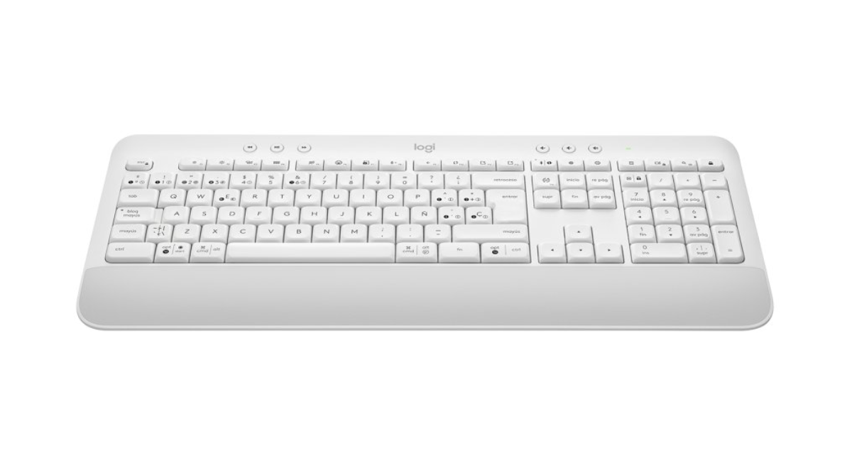 Teclado Inalámbrico Logitech K650 Español Blanco – imagen 2
