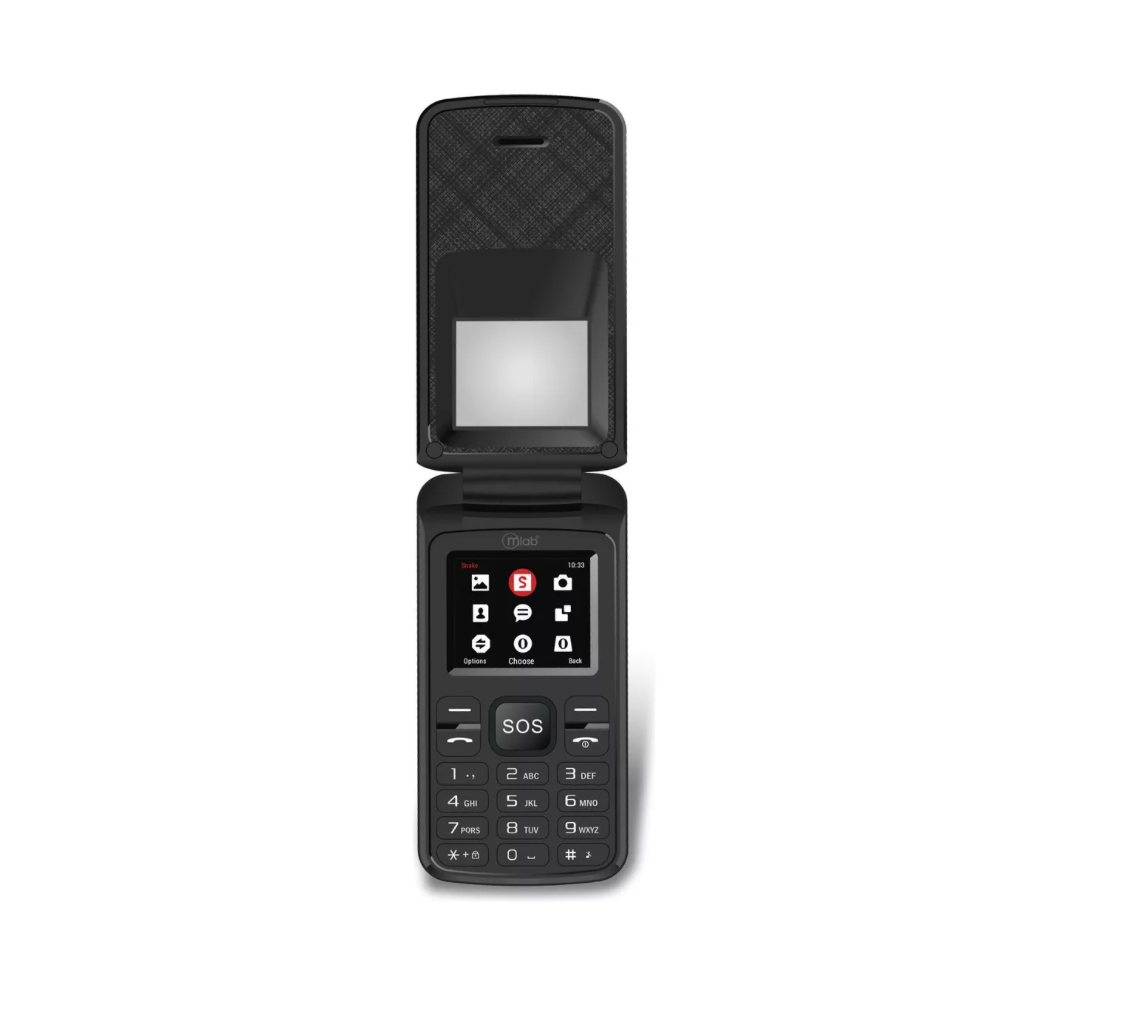 Telefono Celular Senior Adulto Mayor Microlab Boton Sos 4g 9312 Microlab Negro – imagen 2