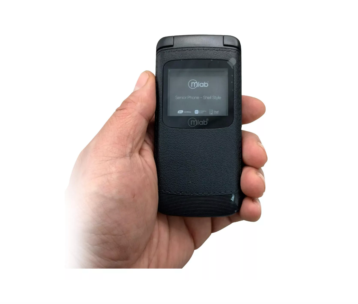 Telefono Celular Senior Adulto Mayor Microlab Boton Sos 4g 9312 Microlab Negro – imagen 4