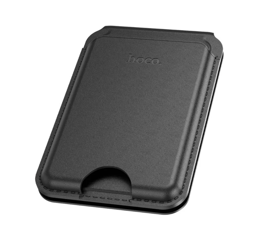 Tarjetero Magnetico Magsafe Para Iphone Hoco Gt3 Negro – imagen 3