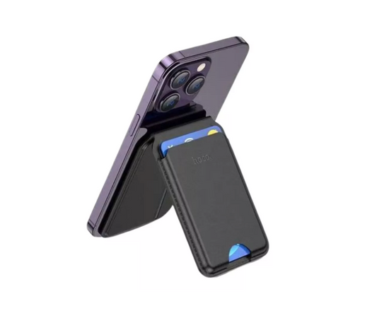 Tarjetero Magnetico Magsafe Para Iphone Hoco Gt3 Negro