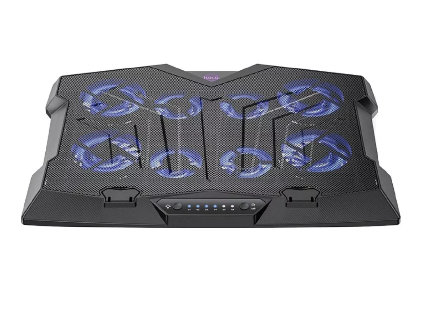 Ventilador Notebook Hoco Gm27 8 Ventiladores Negro – imagen 2