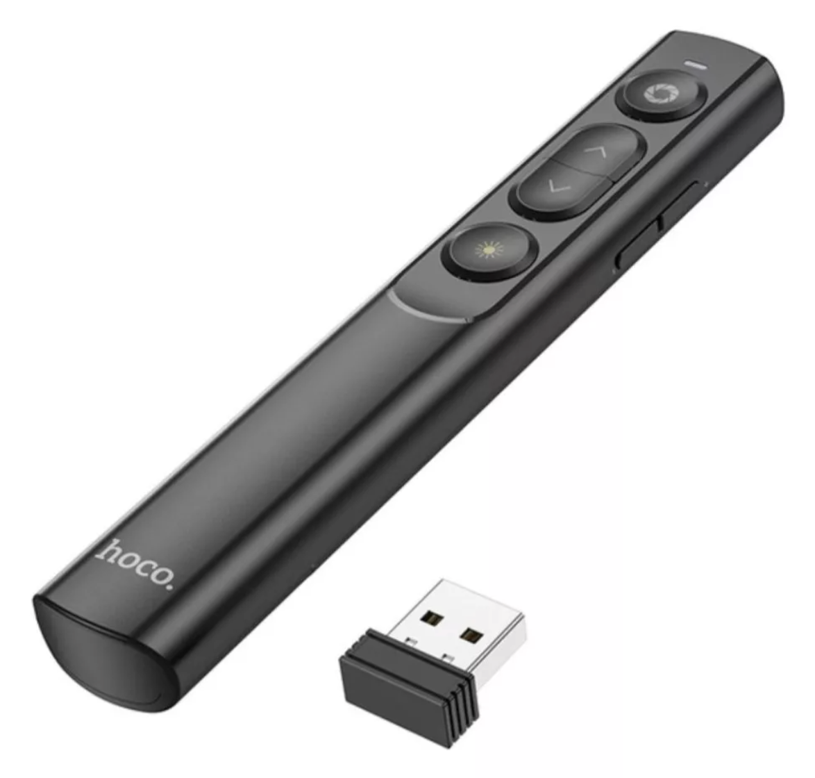 Presentador Diapositiva Puntero Láser Hoco Gm201 Negro – imagen 2