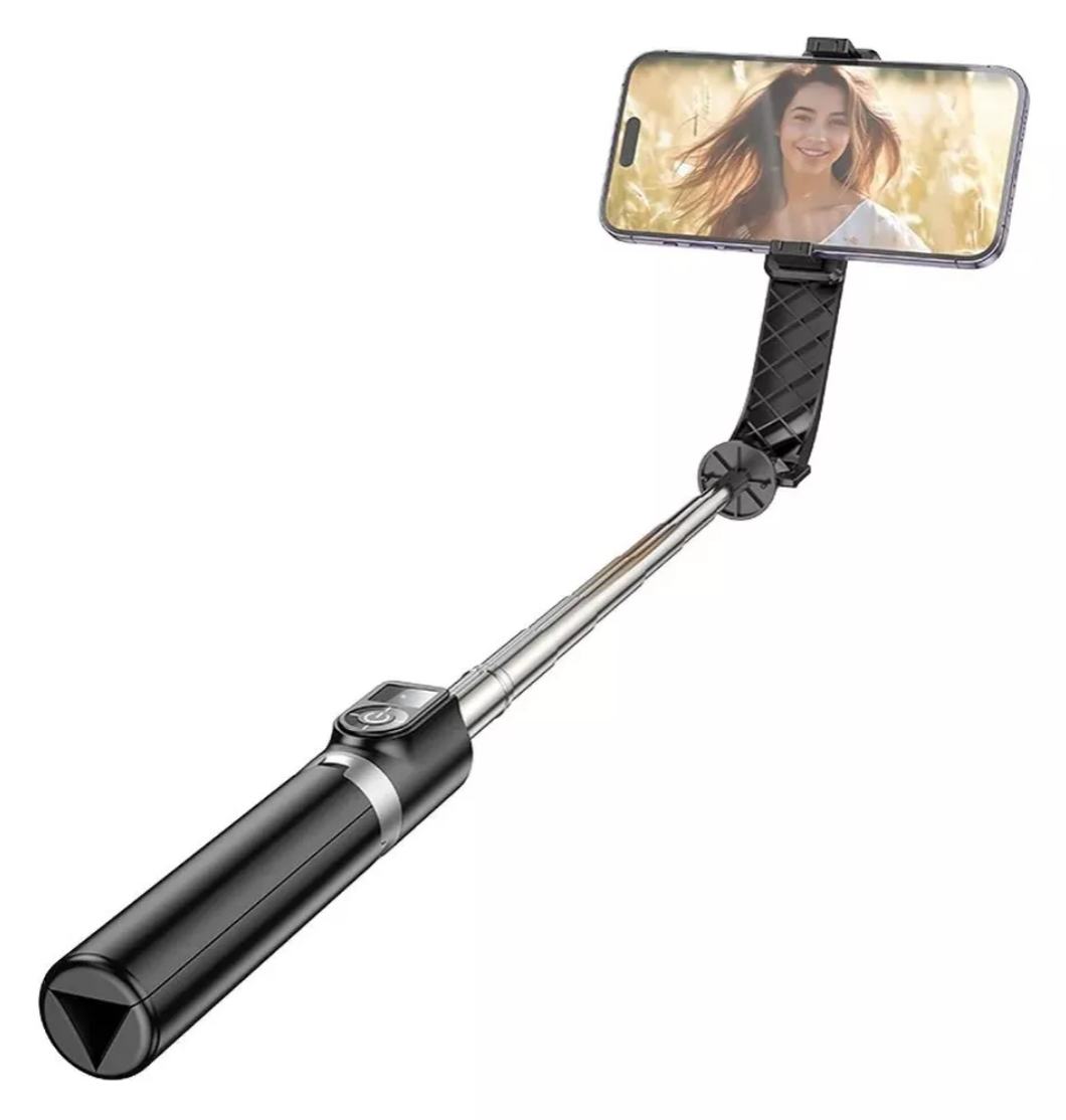 Baston Selfie Tripode Bluetooth Hoco K20 + Control Negro