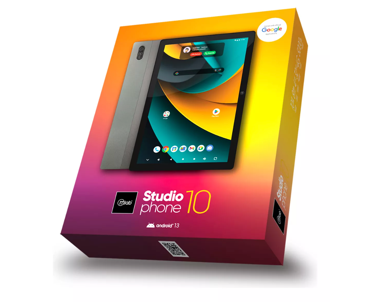 Tablet Microlab Studio Phone 10 Octa-core 4gb 64gb 4g Lte Negro – imagen 4