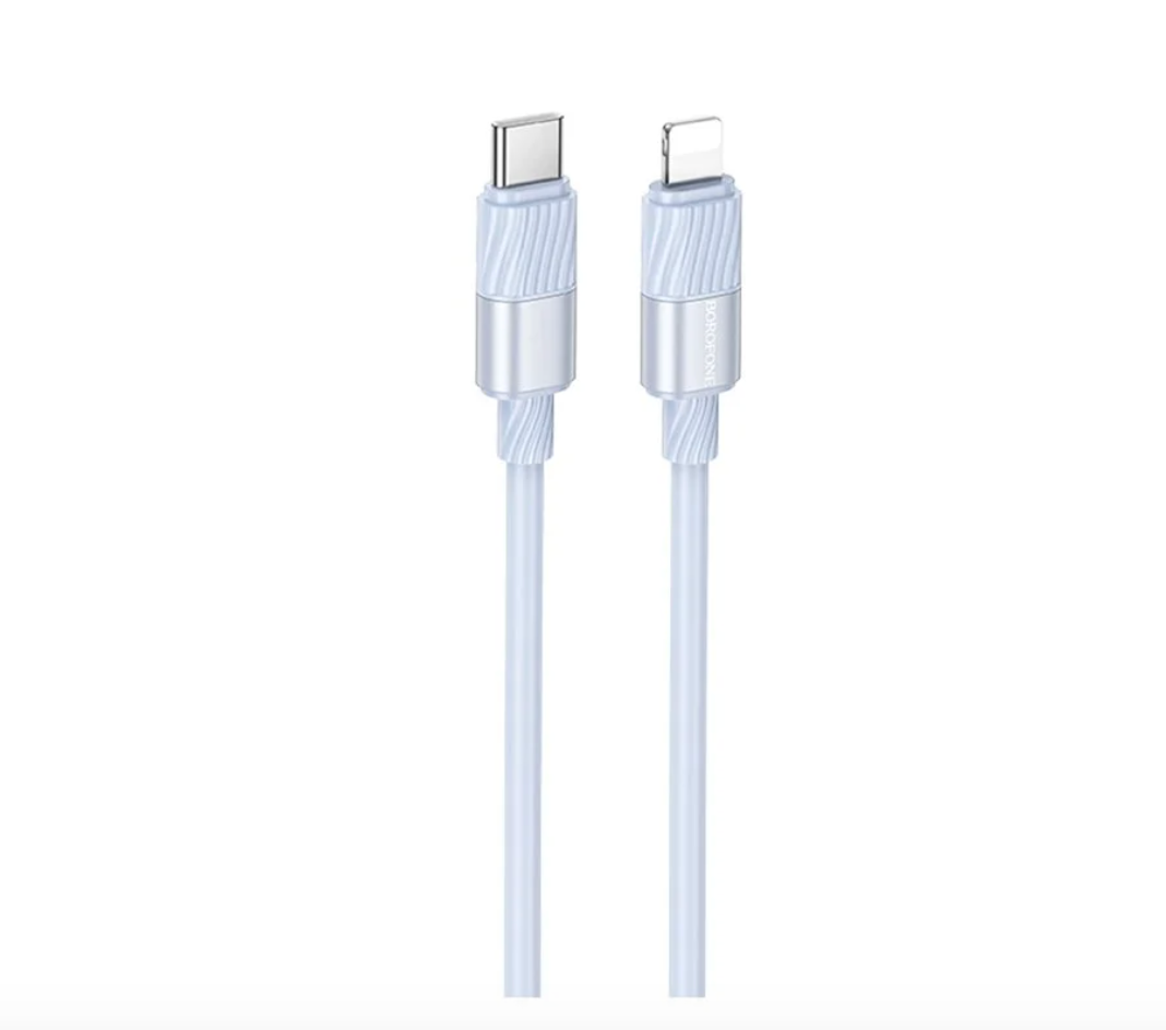 Cable Tipo C aLightning 27w Borofone Bx106 Blanco – imagen 2