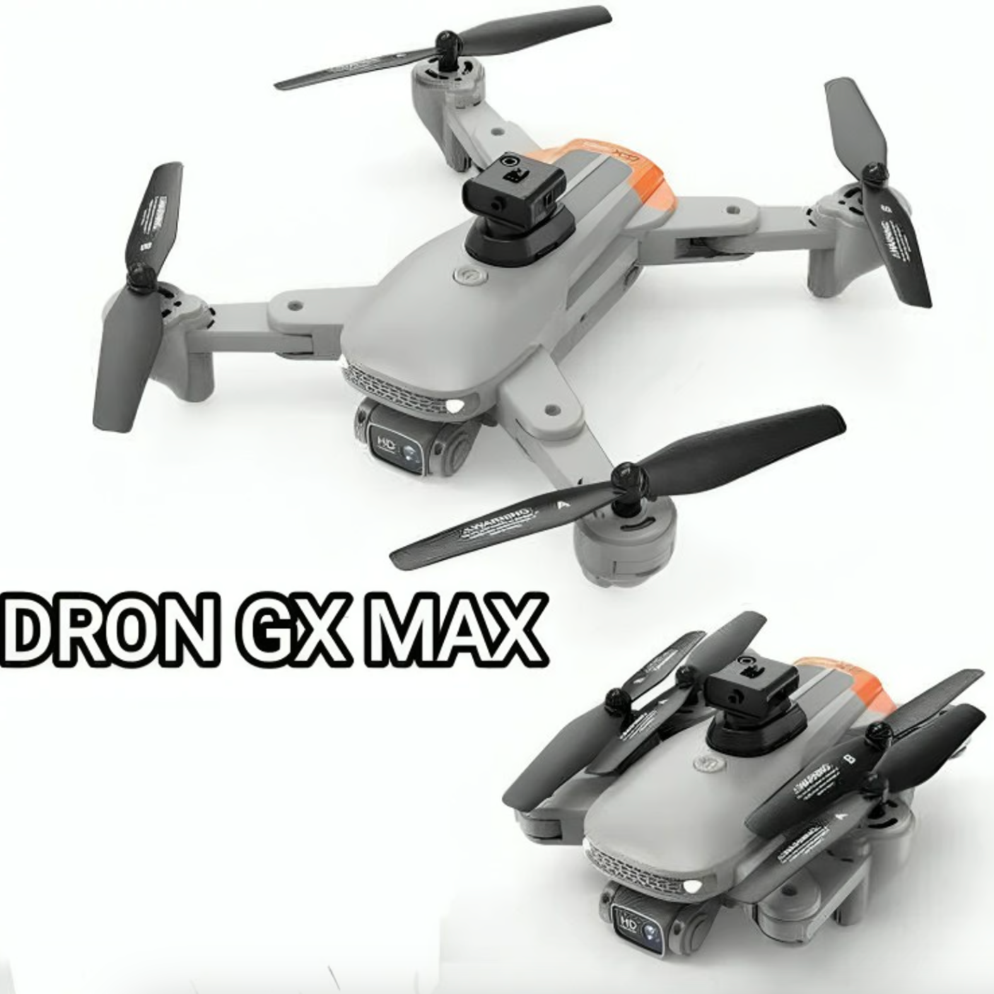 Dron Pro Gx Max Con Doble Camara + 2 Baterias Negro – imagen 2