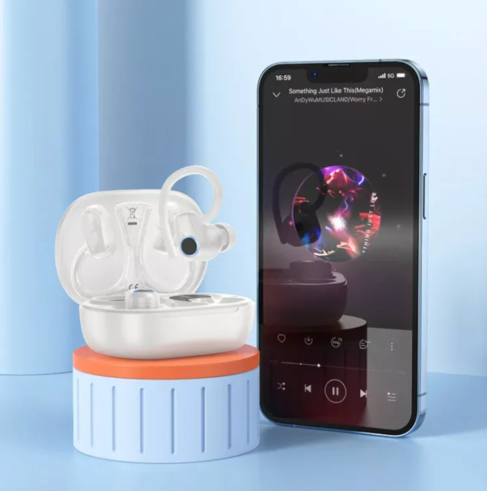 Audífonos Bluetooth Hoco Eq8 Tws Blanco – imagen 2