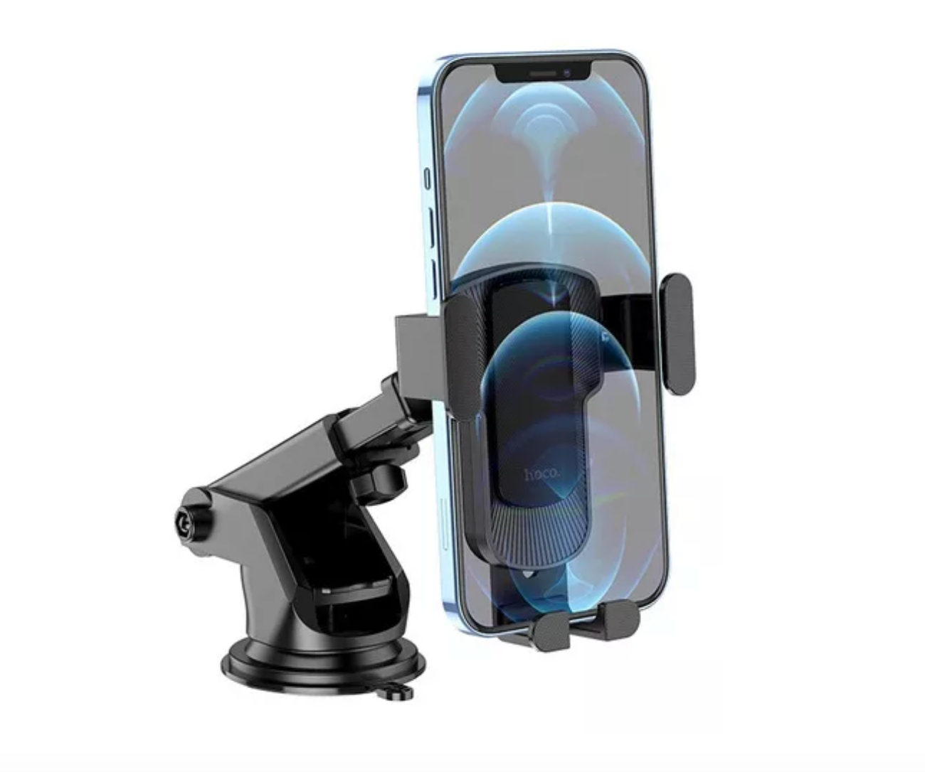 Soporte De Auto Tablero Parabrisas Hoco ca104 Negro – imagen 3