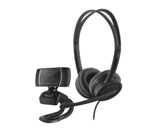 Set Home Office Doba 2 en 1 Trust Negro