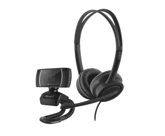 Set Home Office Doba 2 en 1 Trust Negro