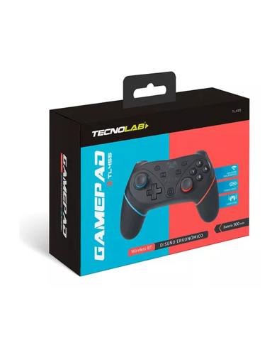 Control Inalámbrico Compatible Con Nintendo Switch Tl455 Negro – imagen 2