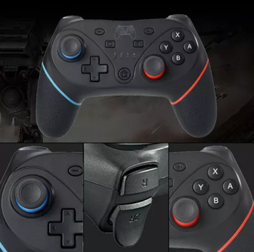 Control Inalámbrico Compatible Con Nintendo Switch Tl455 Negro – imagen 3