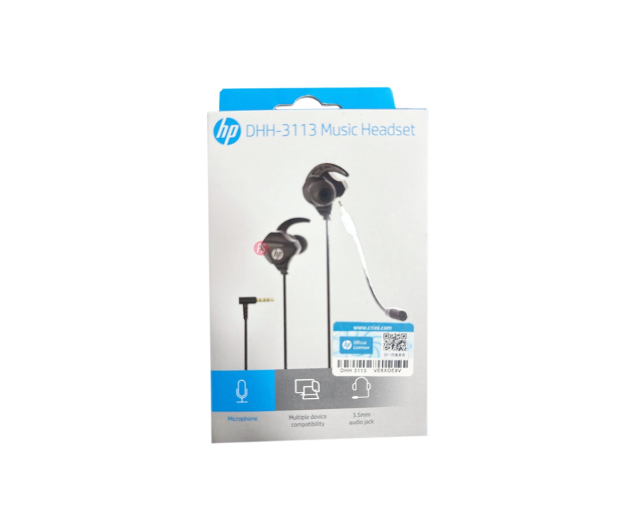 Audífonos In Ear Gamer Con Micrófono Hp Dhh-3113 Negro – imagen 2