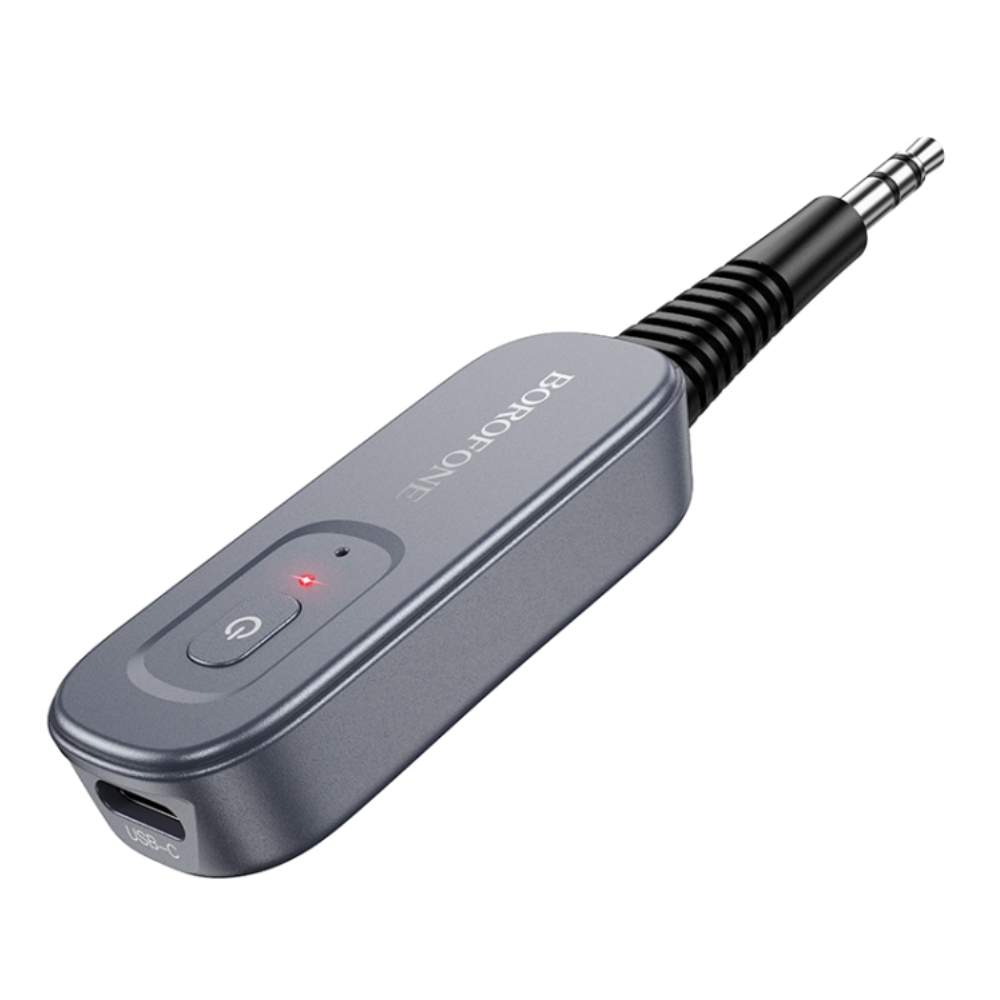 Receptor y Transmisor De Audio Bluetooth Borofone Bc51 Gris – imagen 4