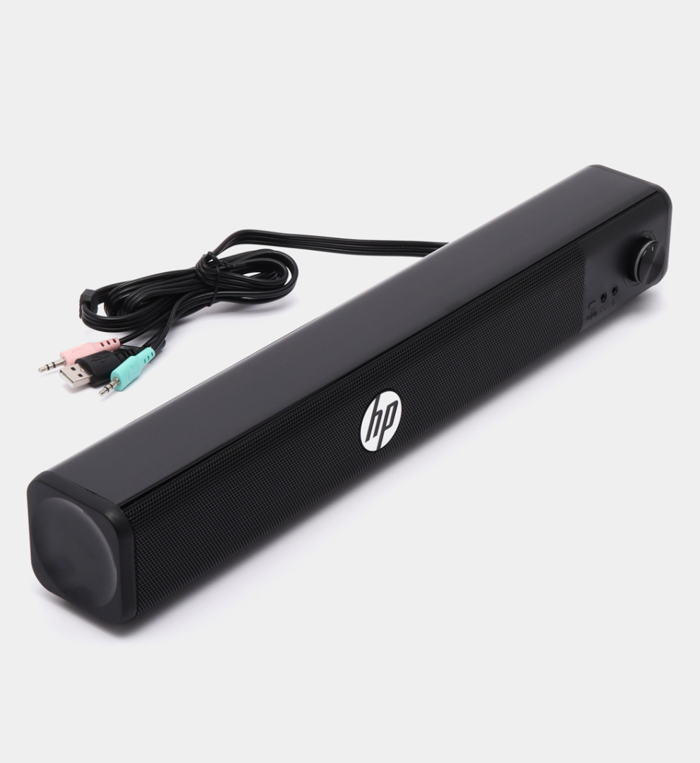Parlante Soundbar Multimedia Usb Hp WS10 Pro Negro – imagen 2