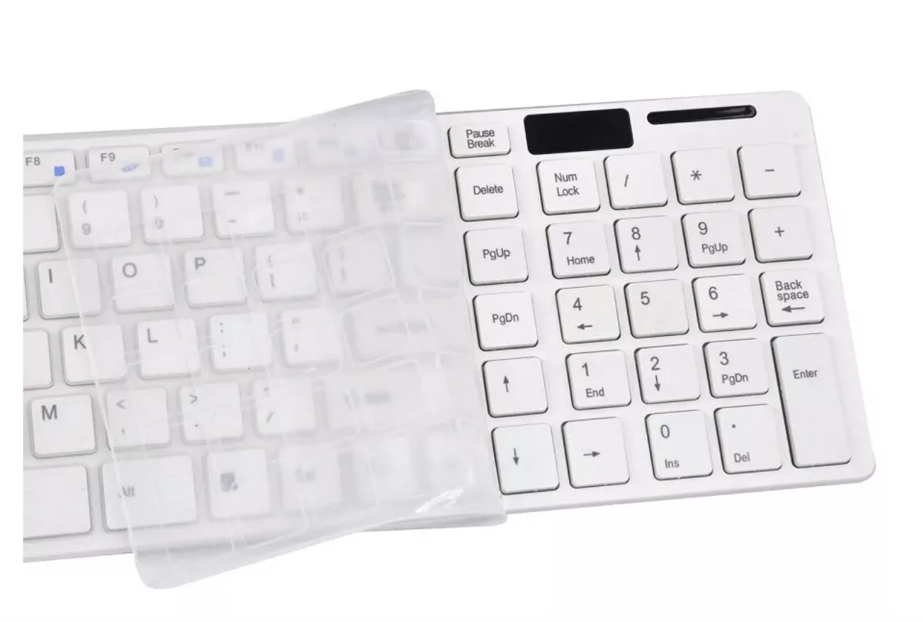 Kit Teclado + Mouse Inalámbrico K-06 2.4g Blanco – imagen 2