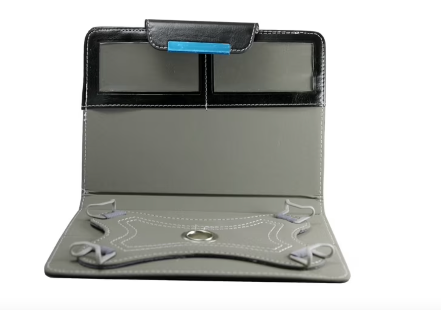 Carcasa Flip Cover Ecocuero 7 Pulgadas Universal Negro – imagen 2