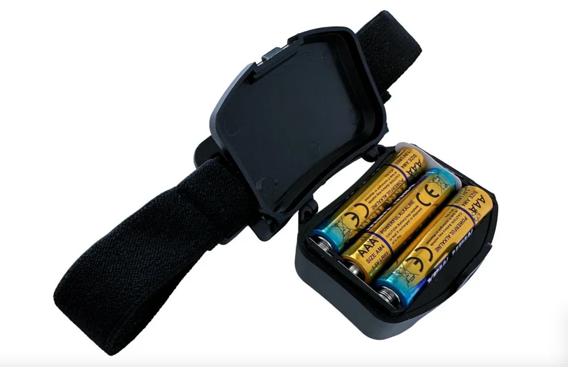 Linterna Frontal Manos Libres 3w Tecmaster Negro – imagen 3