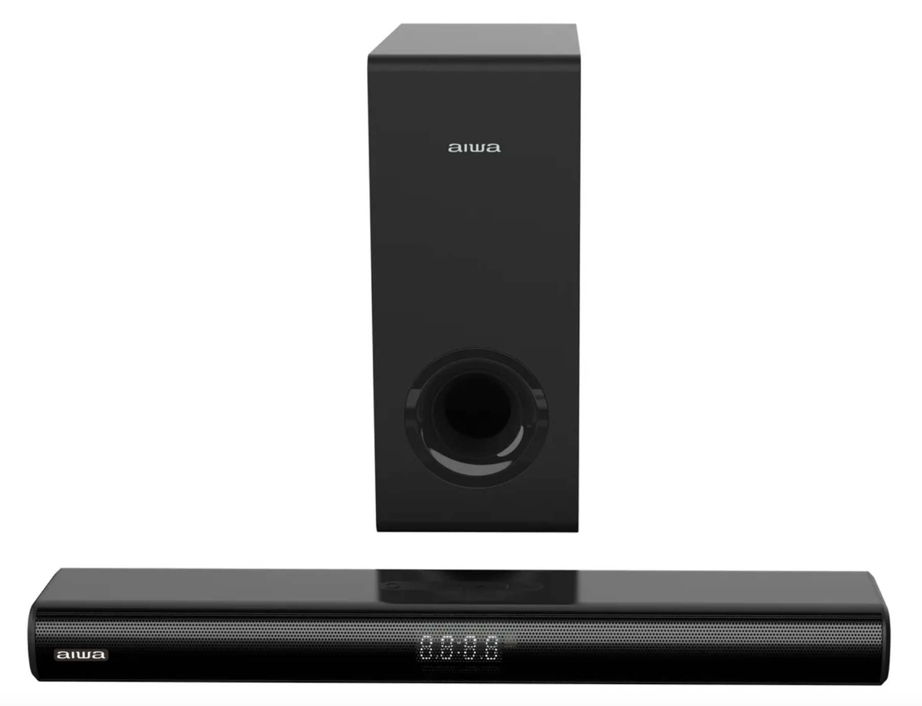 Home Theater Soundbar Subwoofer Bluetooth Aiwa Aw-sbhc800w Negro – imagen 2