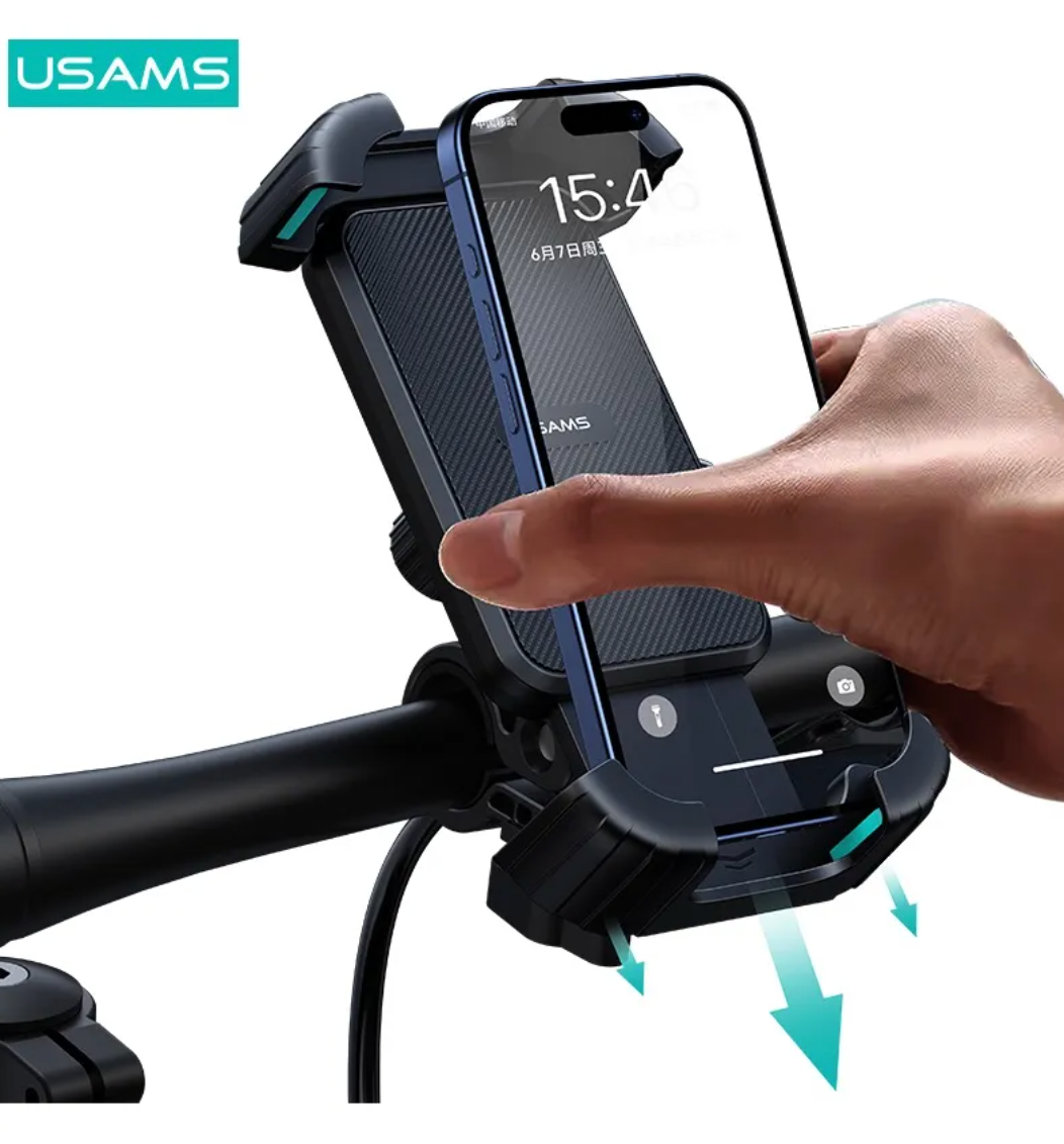 Soporte De Moto Y Bicicleta Usams Zj078 Negro – imagen 3