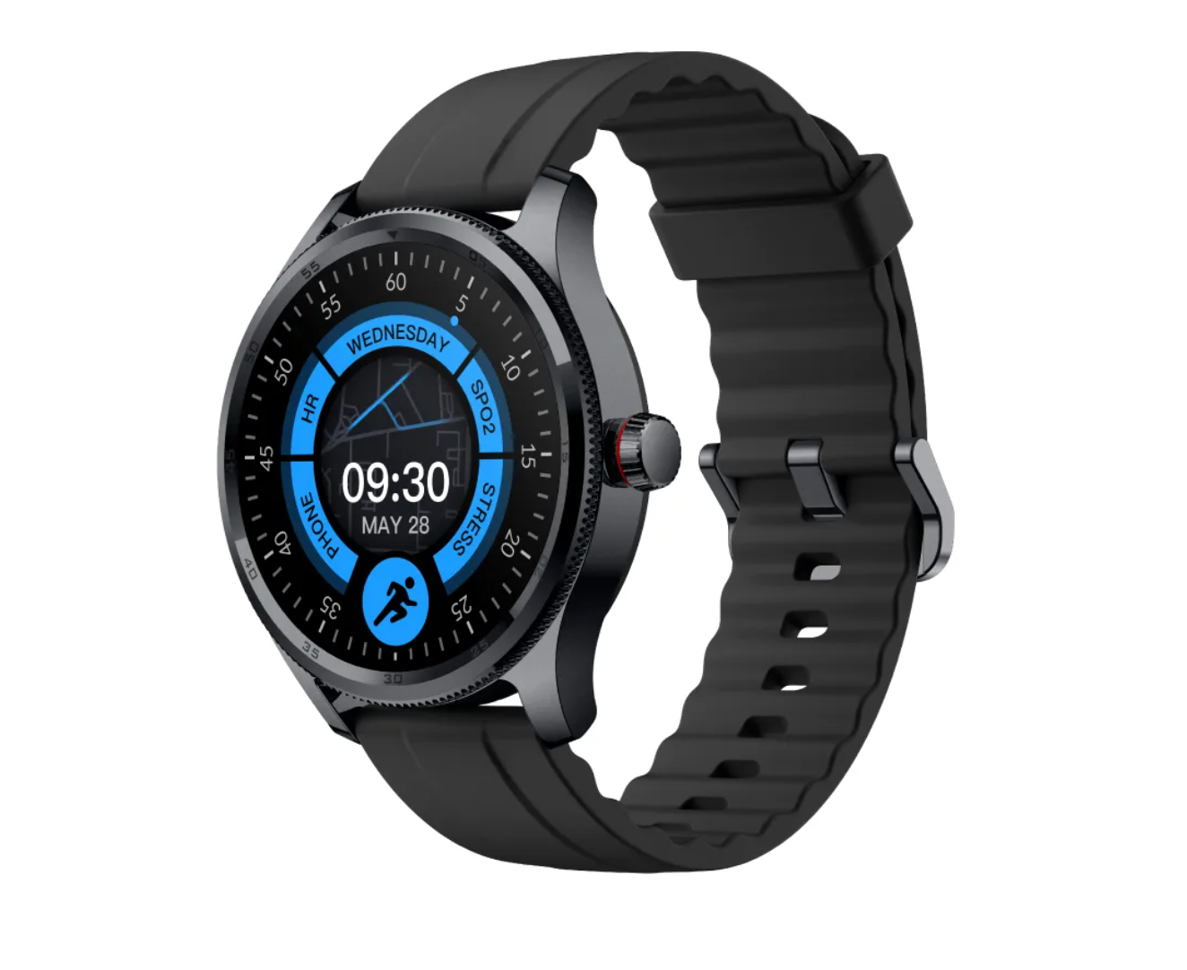 Reloj Smartwatch Aiwa Aiwatch Active Swi123b Negro