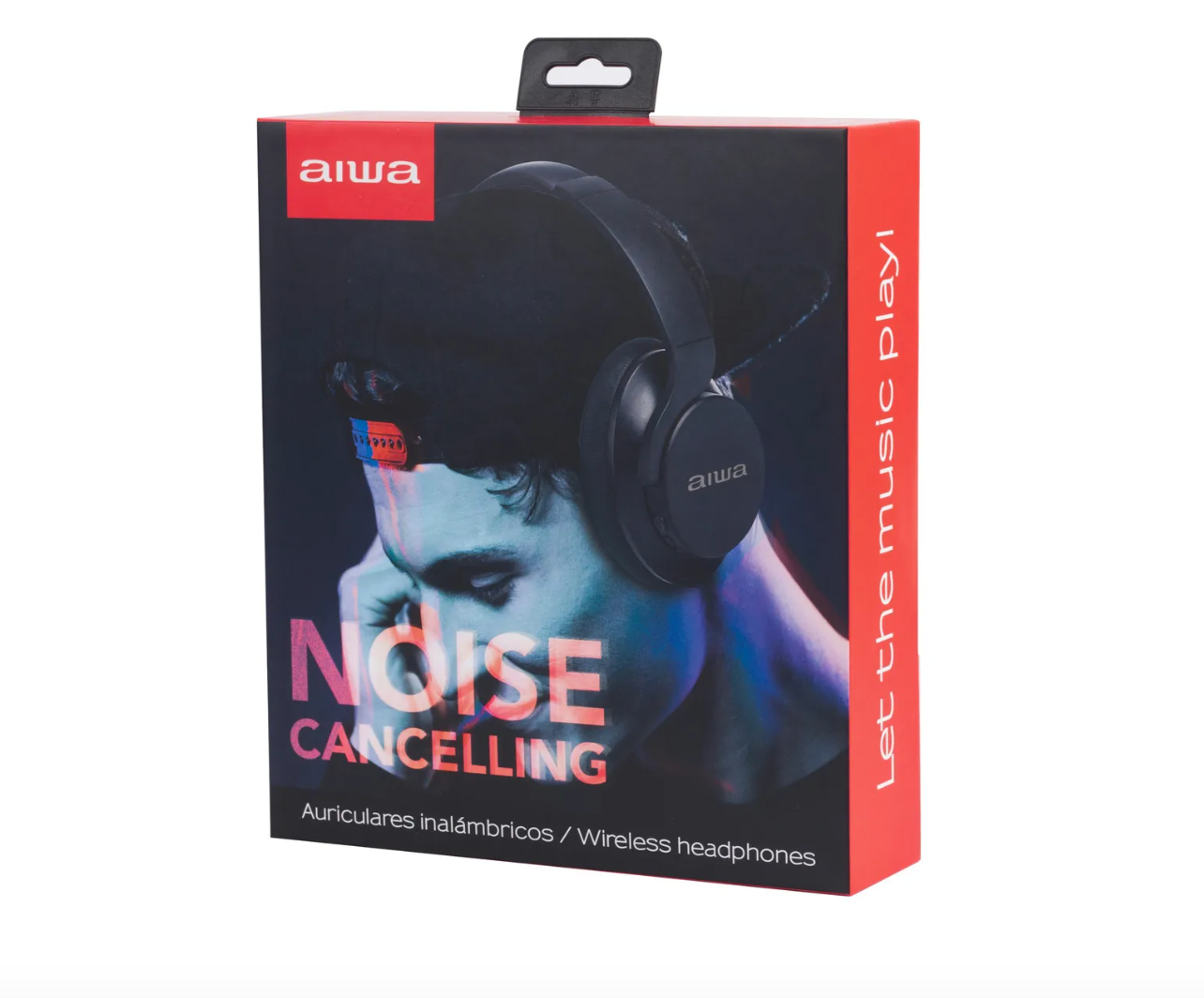 Audifonos Bluetooth Over Ear Aiwa Cancelacion Knc1090l Negro – imagen 3