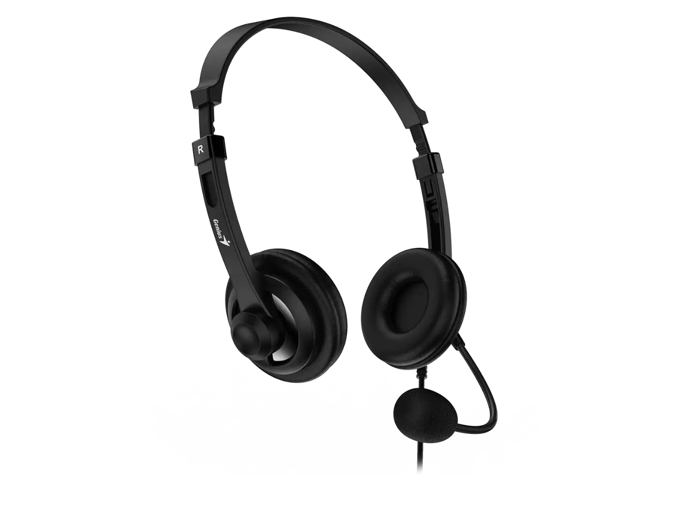 Audifono Genius Usb / Tipo C Hs-230u Call Center Negro – imagen 3