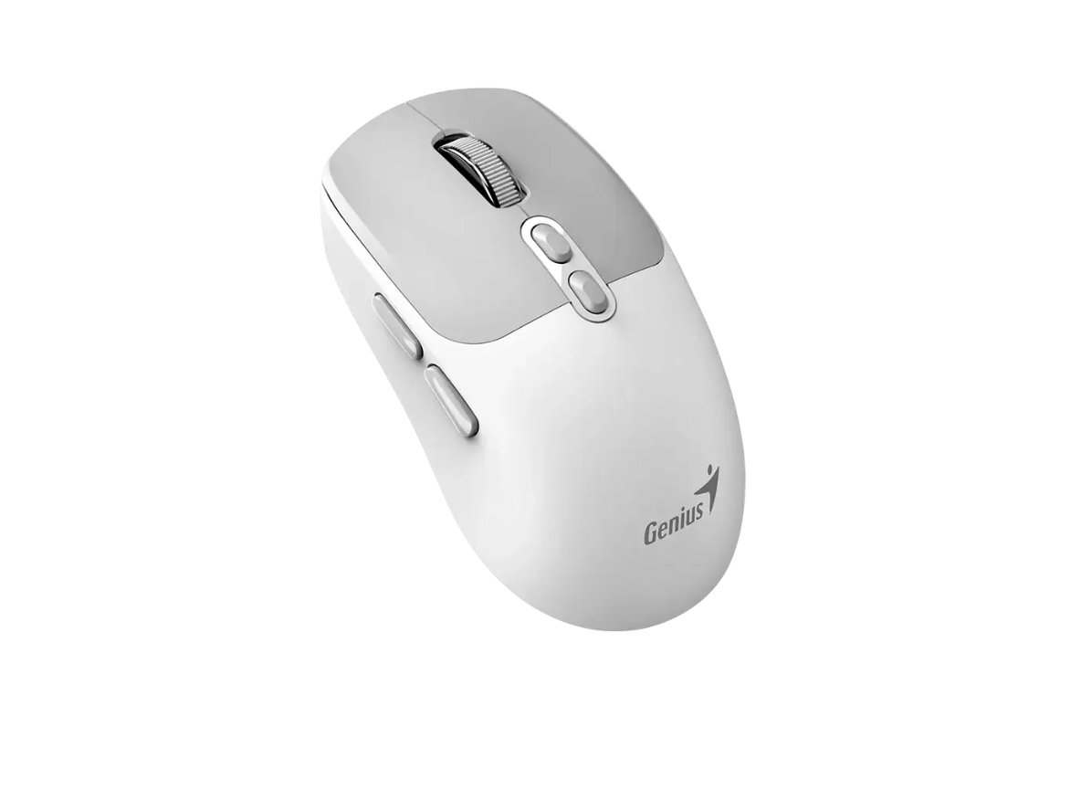 Mouse Bluetooth Silencioso Genius Nx-8080s Blanco – imagen 2