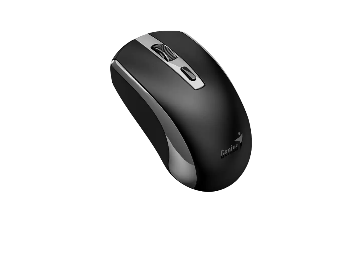 Mouse Inalambrico Recargable Genius Eco-8150 Gris – imagen 3