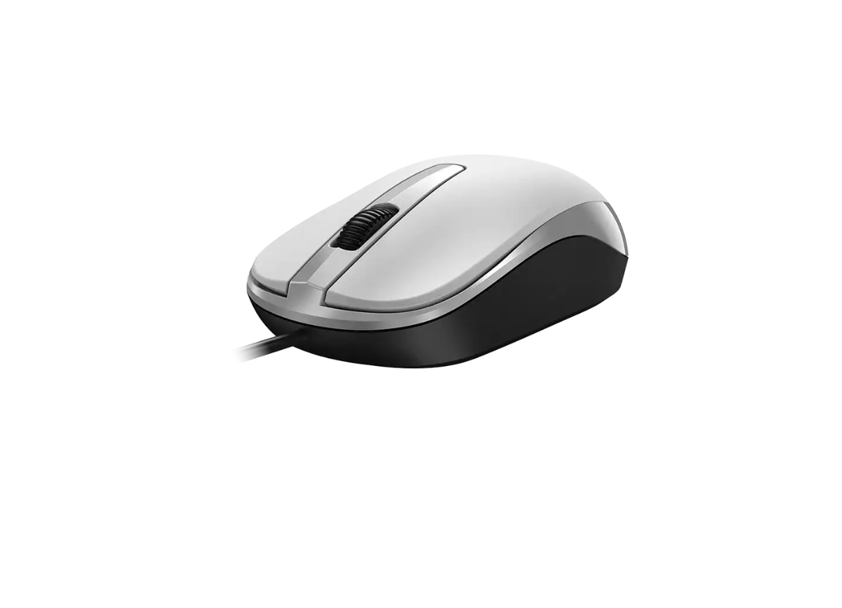 Mouse Con Cable Usb Genius Dx-120 Blanco – imagen 3